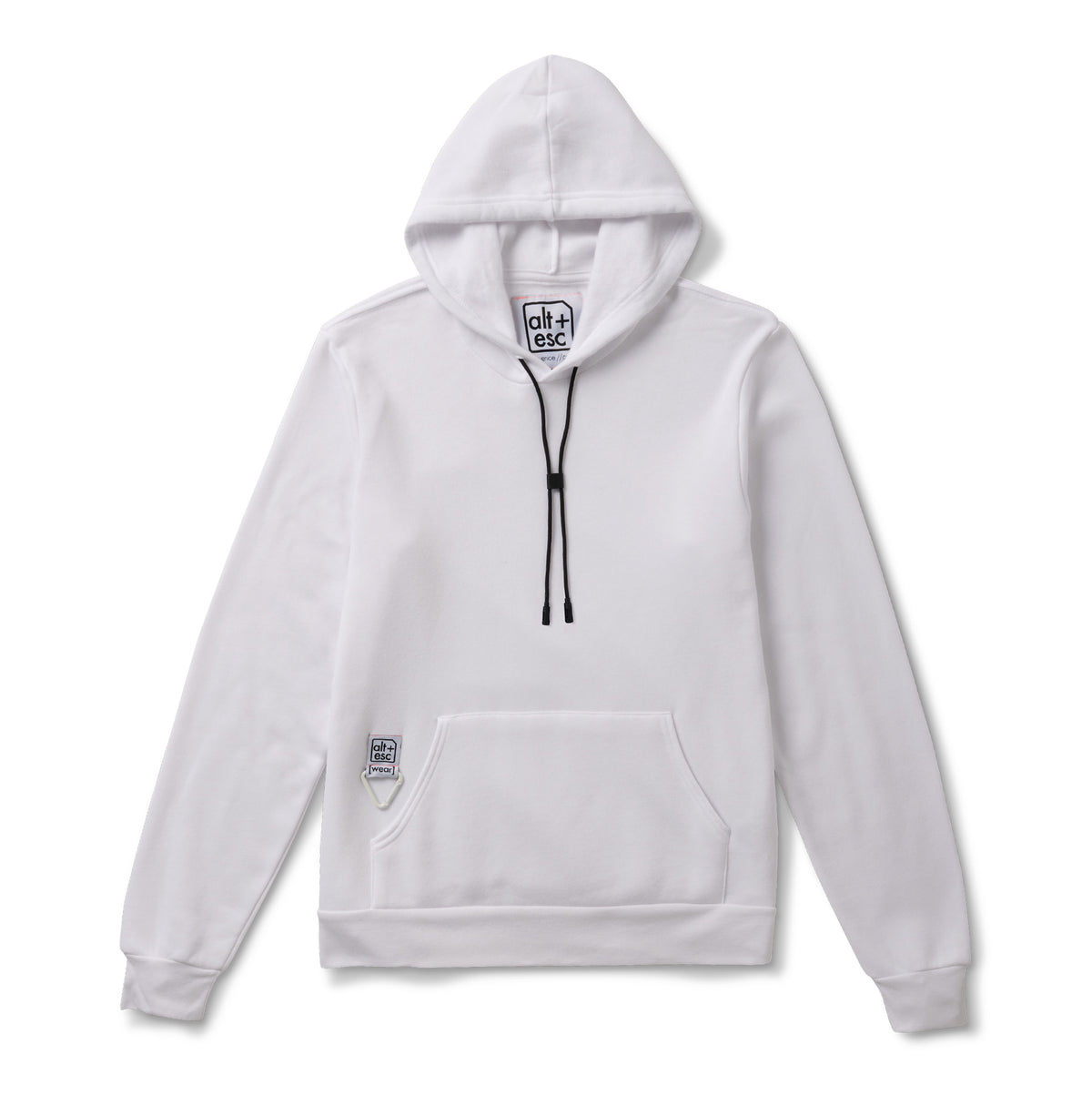 [wear] AirPods® hoodie - white