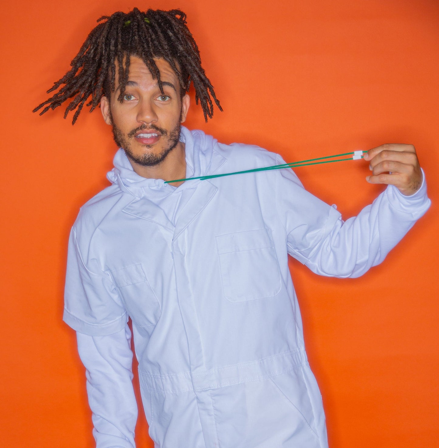 [wear] drawcord - neon orange